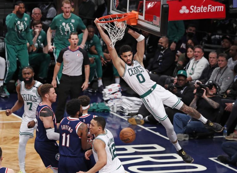 Celtics sweepen Nets, Nuggets en Raptors winnen