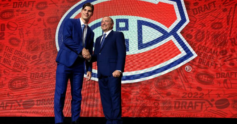 NHL Entry Draft: Montreal Canadiens kiezen Juraj Slafkovsky als first overall