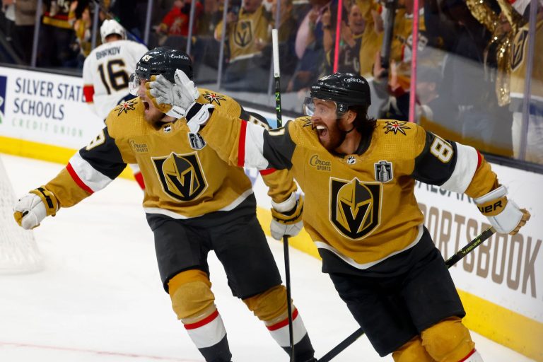 NHL Play-Offs: Waanzinnige Game 1 levert voorsprong op voor Golden Knights