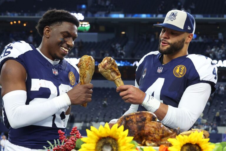 Thanksgiving football: Packers, Cowboys en 49ers winnen