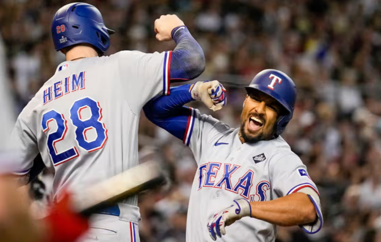 World Series: Rangers één zege verwijderd van eerste titel