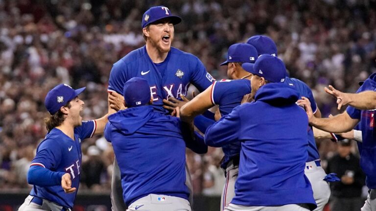 World Series: Texas Rangers winnen Game 5 en leggen beslag op eerste titel