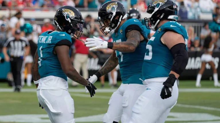 Jacksonville Jaguars na hun 2024 preseason win tegen de Kansas City Chiefs