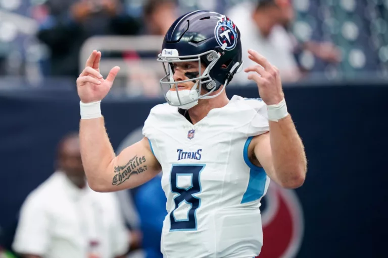 Will Levis QB1 van de Titans