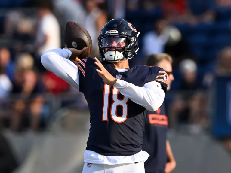 Chicago Bears quarterback Caleb Williams