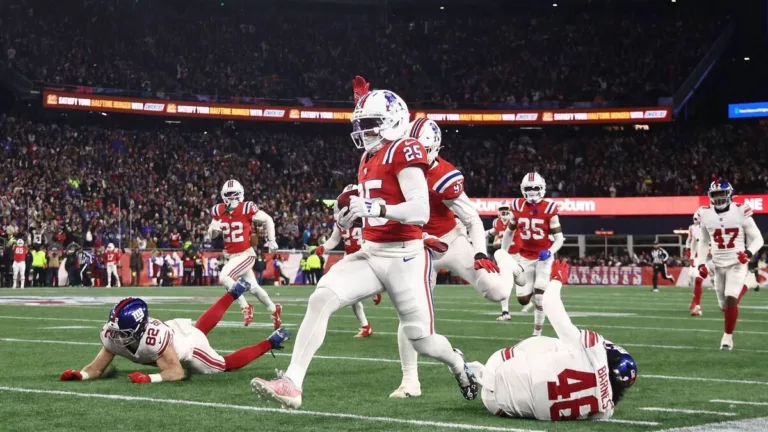MNF: Patriots denderen over Giants heen