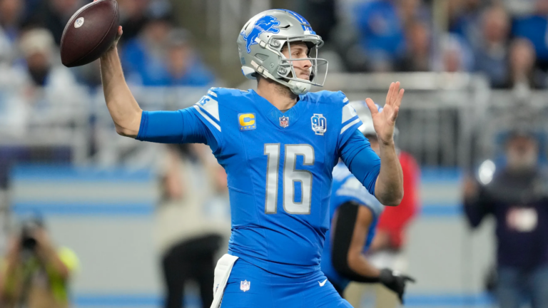 Jared Goff, quarterback van de Lions